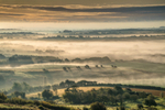 z3525 The First Autumn Mist, Newchurch and beyond