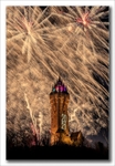 National Wallace Monument 2021 fireworks Display 01