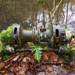 The winch,  the old swimming pool.