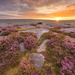 Peak District Sunrise Carl Wark