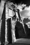 Jedburgh Abbey - 8429 bw