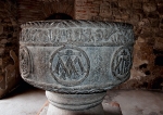 Convento, baptismal font