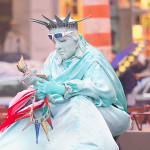 LIBERTY TAKES A BREAK - NYC