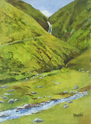 Grey Mares Tail waterfall