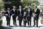 Groom and his Groomsmen at Wedding at St. Hilary