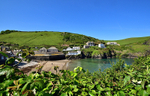 Port Isaac view from the coastpath