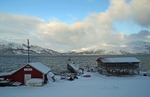 Ullsfjorden at Svensby, Troms, north Norway