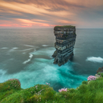 Sunset at Downpatrick Head, Co Mayo
