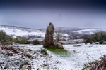 z4326 Snow Day, Mottistone Longstone