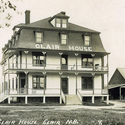 Clair House was a hotel built in 1898 by Thomas Clair. The hotel had eighteen rooms and two bathrooms. The land was e…