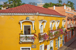 Colourful Buildings of Cartagena