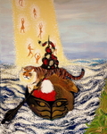 Final artwork for 'Delayed Departure' by kind permission of A Merivale