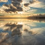 Tyrella Beach Reflection