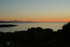 Sunset over Kenmare River and the Atlantic ocean