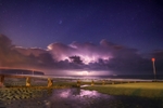 z2557 Storm Reflections, Sandown Beach