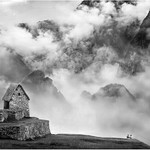 Print - Silver - Roy Peters - Up in the Clouds - print