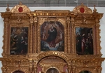 Left transept Santa Ana altar, top tier