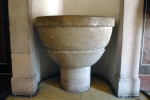 San Juan Bautista, baptismal font