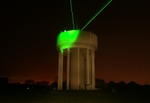 Lasers from Beanfield Tower