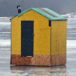 Ice Shacks New Brunswick Canada