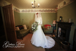 Bride getting ready wedding at St. Hilary