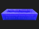 Small Double Pen Blank Mould