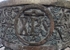 Jalalcingo, Veracruz, San Bartolomé, baptismal font detail