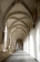 Lower cloister walk, ribbed vault