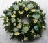 7 - Round wreath - Blue