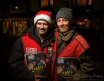 Big Issue seller's Ben & Darren