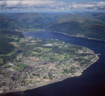A00123C Town of Dunoon on the River Clyde in 2001