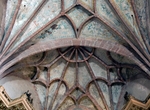 Chancel, ribbed vault