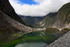 Reflection in lake on the approach to Fox Glacier
