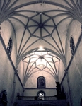 Choir loft, ribbed vaults