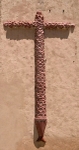 San Diego, bell-tower base cross