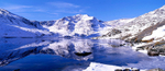 Icy Reflections, Llyn Ogwen and Y-Garn, Snowdonia EDC009