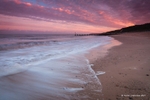 Gorleston Beach - Autumnal Pinks