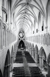 Wells Cathedral from above