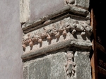 S portal, left pilaster impost