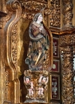 Capilla Sagrario, altar, St. Anne (left)