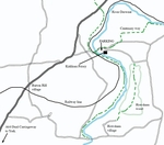 Kirkham Priory Walk Map.