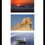 egypt triptych