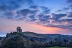 Corfe Castle Sunrise 01