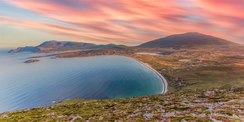 View from Minaun, Achill Island