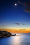 z2689 Moon, Venus and Mars over the Needles