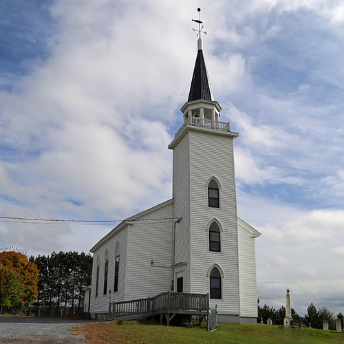 St. Peter's Church in Upham, New Bunswick.
