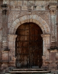 Tiltepec, Oaxaca, Santa María, façade portal
