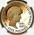 LOVELY PRINCESS DIANA 1999 £5 GOLD CROWN PR68 £5850.00