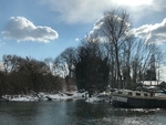 View Across The Thames From Watermans Arts Centre, Brentford, W London