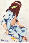 Blue Shell © Rowan Taliesin 1981